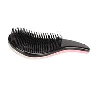 Cryfokt Spazzola per Capelli Districante Pettine Alto e Basso Design dei Denti per Capelli Ricci Lisci Rosa Sfumatura Bianca Massaggio Indolore per le Donne Materiale ABS TPEE