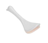 Cryfokt Spazzola per Piedi Curva con Manico Lungo Cura Versatile dei Piedi Sotto la doccia. Materiali di qualità Premium (WHITE)