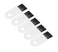 Cryfokt Spazzole per Pulizia Rasoio a Lama Dritta Barbiere a Lama Dritta Barbiere, Spazzole per Pulizia Rifinitore Resilienti per Accessori per Computer 5 Pezzi