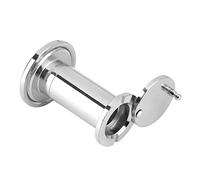 Cryfokt Spioncino per Porta con Ampio Angolo di Visione di 200 Gradi per la Massima Sicurezza e Privacy, Facile Installazione per Porte in Legno, Copertura per la Privacy Resistente (Lucido)