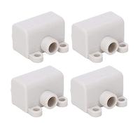 Cryfokt Splitter Principale a Forma di T Morsettiera di Cablaggio in ABS Connettore Ignifugo 4 Pezzi 400V 60A [Cablaggio Ad Ampio Raggio] (#1)