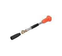 Cryfokt Spruzzatore Ad Alta Pressione con Ugello in Rame Regolabile per Irrigazione Agricola e Giardinaggio - Atomizzatore Portatile in Acciaio Inossidabile, 1 unità (Rosso Arancio)
