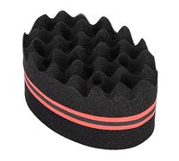 Cryfokt Spugna per Capelli Twist con Grandi Fori per Capelli Ricci, Comodo Pettine Afro, Portatile e Morbida per Uomini Donne Bambini, Materiale in Schiuma