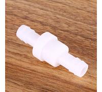 Cryfokt Stabilità Chimica della Valvola di Ritegno dell'Aria in Plastica 10 Mm e 3/8 Pollici per Acqua HHO, Elevata Resistenza Meccanica per Esperimenti di Laboratorio