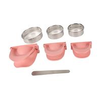 Cryfokt Stampo per Ravioli Manuale Multifunzione Facile da Usare per Ravioli, Panini e Torte di Frutta, Perfetto per Feste di Famiglia, Materiale ABS (stile C)