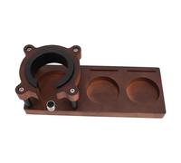 Cryfokt Stazione Antimanomissione per caffè, Portafiltro Efficiente in Legno Massello per Accessori per la Preparazione del caffè da 51 53 58 Mm