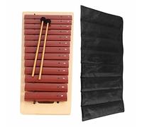 Cryfokt Strumento a Percussione Orff per Bambini, Xilofono in Legno con 13 Blocchi Sonori Ad Alta tonalità, Ottimo per Performance Musicali e Apprendimento Divertente