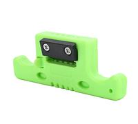Cryfokt Strumento Buffer Professionale per Sciolti Spelanastri per Cavi per Uso in Fibra Ottica ABS Verde 1 X MSAT5