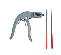 Cryfokt Strumento per Impronta Chiave Clean Grip Meccanismo di Bloccaggio Ergonomico e Perno di Fissaggio Kit Iniziale per Impronta Framon Grip con 2 Lime per Punzonatura