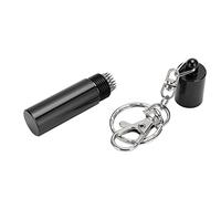Cryfokt Strumento Punta per Stecca da Biliardo, Aghi in Acciaio Inossidabile in Lega di Alluminio da 59 Mm Modellatore per Punta per Stecca da Biliardo Smerigliatrice per per da con Attacco (Black)