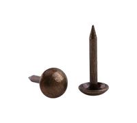 Cryfokt Stullo a Vite Decorativo, Etichetta in Metallo in Bronzo Verde Stile Vintage Nuovo e di Alta qualità da 100 Pezzi/Sacchetto per Decorare la Casa per la Porta della Decorativa (6 * 14mm)