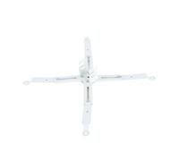 Cryfokt Supporto da Parete e da Soffitto per Proiettori Compatti Dal Design Classico, Installazione Semplice, Set di Staffe di Montaggio, per Aule/sala Conferenze