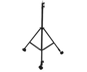 Cryfokt Supporto per Luce Fotografica Telescopico con Ruote Universali, Supporto per Treppiede Ad Altezza Regolabile per la Registrazione Video di Selfie, Adatto per L'insegnamento, Materiale