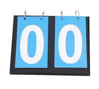 Cryfokt Tabellone Segnapunti Sportivo Portatile a 3 Cifre, Impermeabile e Facile da Pulire, Ideale per Allenatori e Giocatori di Calcio (tabellone segnapunti a Due cifre)