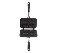 Cryfokt Taiyaki Fish Shape Cake Maker, Ad Alta Durezza Ad Alta Temperatura Temperatura Taiyaki Doppia Teglia Fissa Staffa Fissa Manico Anti -scalding Non Bastone per