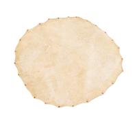 Cryfokt Testa di Djembe Testa di Tamburo in Pelle di Capra Atossica in Materiale Sicuro Verde per Tamburi Bongo Shaman Parte di Ricambio da 14,2 Pollici per Batteristi Eco-consapevoli