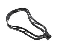 Cryfokt Testa di Lacrosse Unstrosse Unstrung, Nylon Ad Alta Resistenza Lacrosse Sostituzione della Testa per Allenamento Sportivo, Facile Installazione, Installazione Facile (Black)