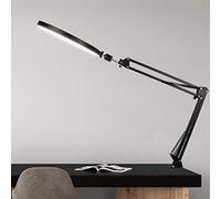 Cryfokt Testa Luminosa Ad Anello a LED Luminosità Regolabile Accessorio per Lampada di Bellezza per Trucco per Nail Art Streaming Live, Luce Bianca/calda, Diametro 26 Cm