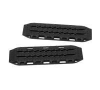 Cryfokt Testa RC, 1 Coppia di Rampe di Recupero RC Persistenti Senza Slittamento per SCX24 (BLACK)