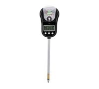 Cryfokt Tester del Suolo 7 in 1 con Misuratore Digitale e Testa Rotante | Kit per test del terreno per prato, monitor della luce per la fertilità pH, per serra da giardino per interni ed esterni,