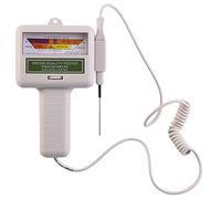 Cryfokt Tester di qualità dell'Acqua, Misuratore di PH e Cloro 2 in 1 con Ampio Schermo LCD, Tester di PH Digitale Ad Alta Precisione per Coltura di Acquari, Piscine e Spa