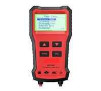Cryfokt Tester per Batteria da 12 V, Analizzatore di Batteria per Auto con Ampio Schermo LCD, Strumento Diagnostico con Risultati Rapidi e Accurati, Controllo della Durata e Diagnosi del di