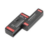 Cryfokt Tester per Cavi di Rete Efficiente Strumento di Test per Cavi della Telefonica RJ11 RJ45 per la Misurazione HT812A per la Manutenzione Dell'ingegneria di Rete di Cablaggio ABS
