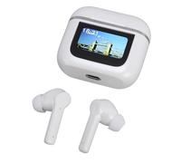 Cryfokt Traduttore Linguistico Auricolari 144, Bluetooth 5.4, per Viaggi | Auricolari per traduzione wireless con ANC, controllo touch, custodia di per viaggi e affari