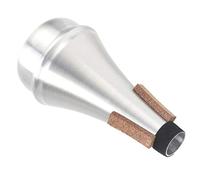 Cryfokt Tromba Dritta Muta in Alluminio Durevole Pratica per Principianti Argento Leggera Facile da Usare per Riunioni di Famiglia