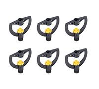 Cryfokt Ugello Irrigatore per Irrigazione di Irrigazione Efficiente per Prato in Serra da Giardino 6 Pezzi