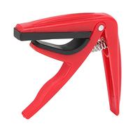 Cryfokt Ukulele Regolabile con Design a Morsetto/supporto Facile e Cuscino in Silicone, per Chitarristi con Tono Ascendente e Chitarristi a 4 Corde (rosso)