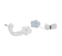 Cryfokt Umidificatore USB a Fiore Piccolo Mini e Creatore di Nebbia Creativo per Comodino da Viaggio Ufficio Bianco Blu