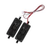 Cryfokt Unità Altoparlante TV Clear Bass, 4 Ohm, 5 W, Amplificatore, da 40 Cm, Adatto per TV LCD, 2 Altoparlanti Neri