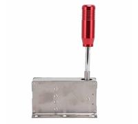 Cryfokt USB PC Sim Racing Game Shifter Sequenziale Professionale per per 11 10 7 XP Acciaio Inossidabile e Lega di Alluminio (rosso)