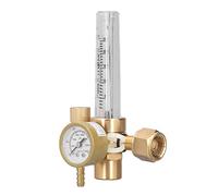 Cryfokt Valvola di Regolazione della Saldatura a Gas CO2 con Flussometro in Ottone, Eccellente Resistenza Alla Corrosione, per Saldatura TIG, Saldatori HTP