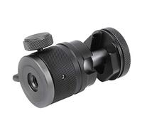Cryfokt VELEDGE M4 Mini Testa a Sfera per Fotocamera del Telefono, Slitta Fredda Leggera in Lega di Alluminio, Compatibile con Treppiedi e Monopiedi, Vite Nera da 1/4 di Pollice