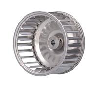 Cryfokt Ventola Centrifuga Multi-ala Lamiera Zincata Durevole Accessori per Elettroutensili da 4 Pollici Facile Installazione, Funzionamento Stabile, per HVAC