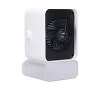 Cryfokt Ventola di Raffreddamento Ricaricabile con Nano Nebbia di Ghiaccio, Serbatoio Dell'acqua da 600 Ml, 3 velocità, Luce RGB, Ventola di Raffreddamento Esterna Portatile per Ufficio,
