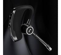 Cryfokt Vero Auricolare Bluetooth Wireless con Gancio per L'orecchio con Bassi Profondi per lo Sport e la Corsa, Leggero e Confortevole per L'uso Tutto il Giorno