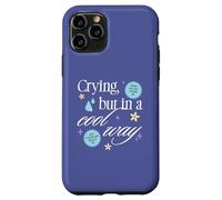 Crying But in a Cool Way Funny Graphic Custodia per iPhone 11 Pro