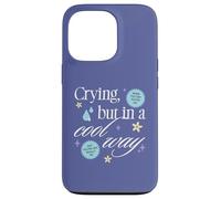 Crying But in a Cool Way Funny Graphic Custodia per iPhone 13 Pro