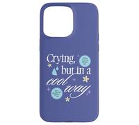 Crying But in a Cool Way Funny Graphic Custodia per iPhone 15 Pro Max