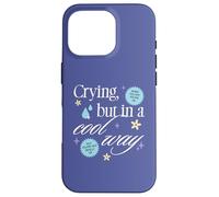 Crying But in a Cool Way Funny Graphic Custodia per iPhone 16 Pro