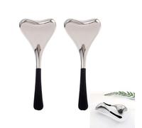 Cryo Sticks 2 in 1 Gua Sha e massaggi, sfere di ghiaccio per ridurre le rughe del viso e sollievo dalle occhiaie, strumento per massaggio facciale in acciaio inossidabile per rassodare la pelle