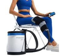 CRYOFORCE CF-1 - Macchina per terapia del freddo con timer programmabile, sistema di ghiaccio portatile da 12,7 Qt per chirurgia del ginocchio, recupero del legamento crociato anteriore e sollievo dal