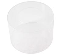 Cryofu 1 tagliere rotondo in acrilico per torte, levigatrice per bordi delle torte, raschietto, teglia per torte, fai da te, rotonda, ricaricabile, (A)