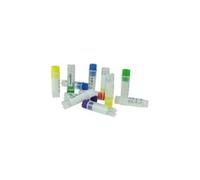 Cryom Aster 4 Tiny 6107 Kryor Eye - 2,0 ml, filettatura femmina, anello laterale, codice a barre 1D, tappo a vite rosso (confezione da 500)