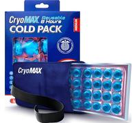 CryoMAX -Impacco più Freddo, unico con durata di 8 ore riutilizzabile numero 1 in USA, Medium, 30cm x 15cm, Made in USA