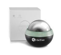 Cryosphere - Palla per massaggio a freddo, 7,1 cm, per tessuti profondi, terapia del freddo per 6 ore, sfera rimovibile, salvia e nero