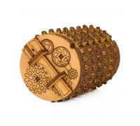 Cryptex in legno - lucchetto meccanico a codice in legno di betulla